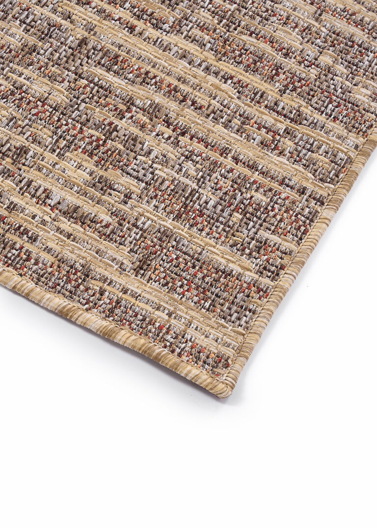 Alfombra de Exterior Yucana Marrón Melange