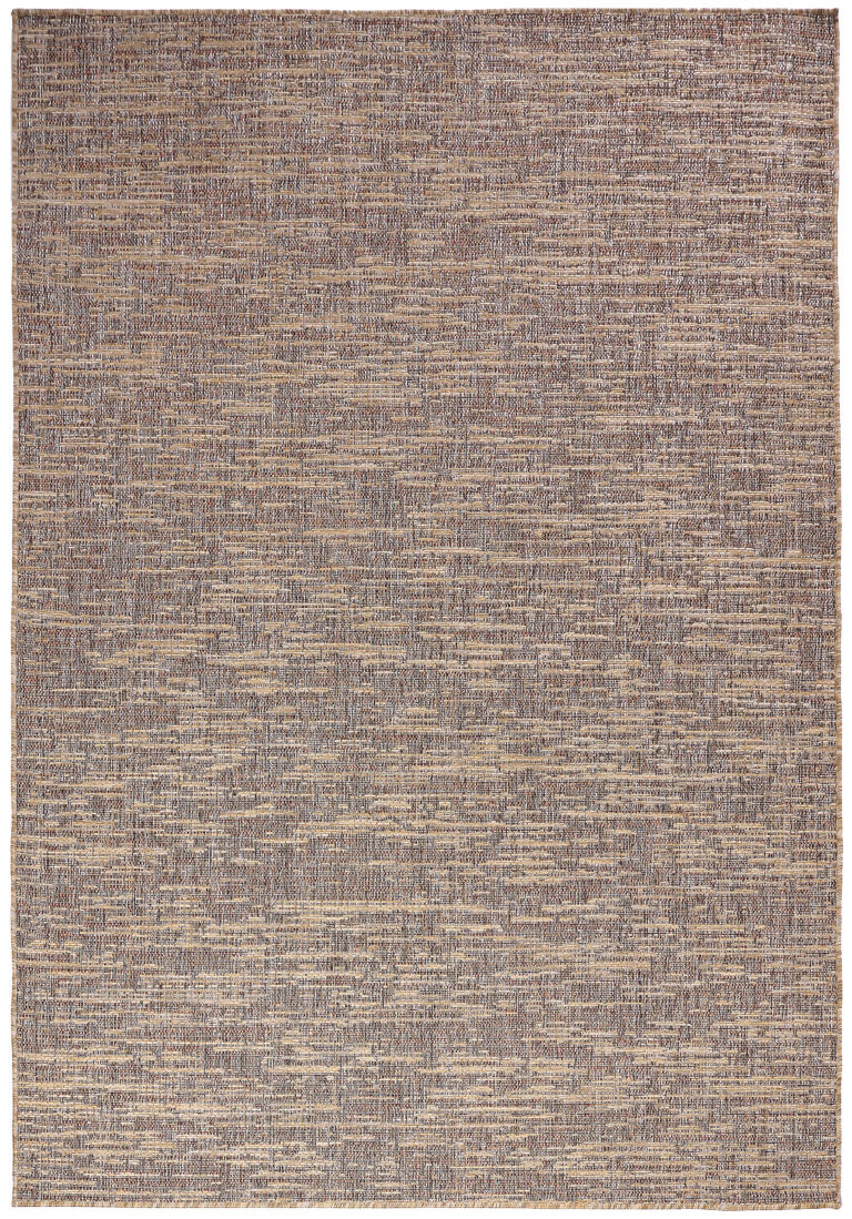 Alfombra de Exterior Yucana Marrón Melange