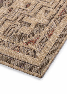 Alfombra de Exterior Yucana Beige Vintage