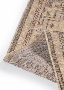 Alfombra de Exterior Yucana Beige Vintage