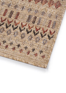 Alfombra de Exterior Yucana Beige Étnico