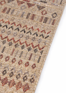 Alfombra de Exterior Yucana Beige Étnico