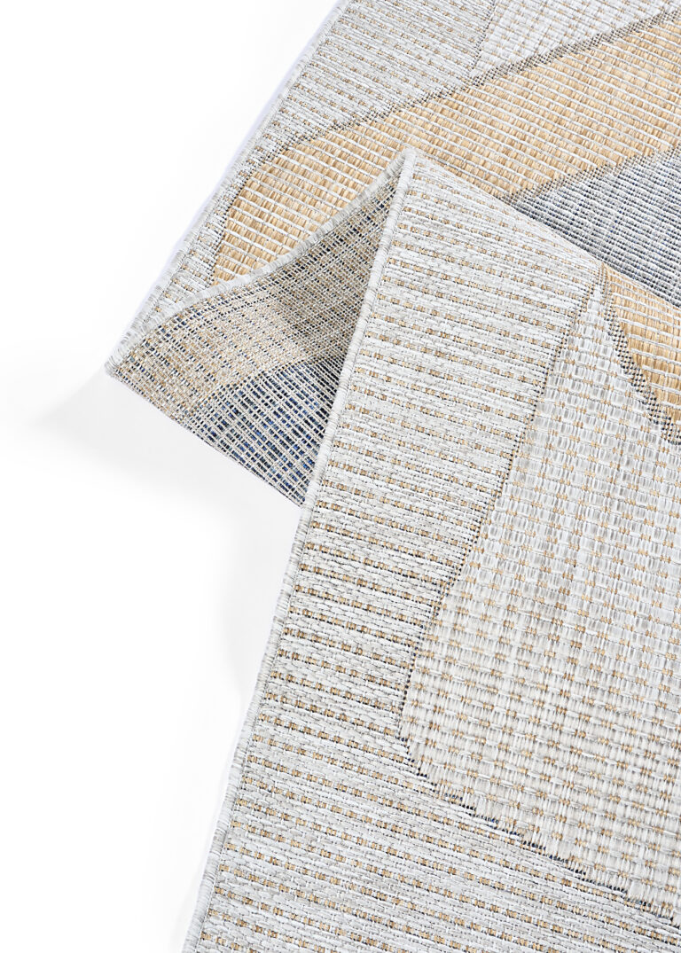 Alfombra de Exterior Yucana Gris Abstracto