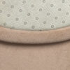 Alfombra Infantil Fluffin Redonda Beige