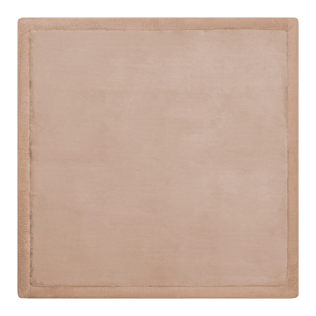 Alfombra Infantil Fluffin Cuadrada Beige