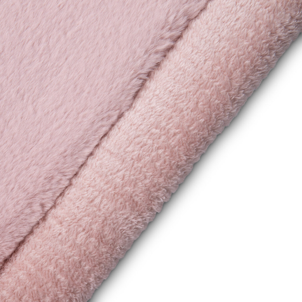 Alfombra Infantil Fluffin Cuadrada Rosa