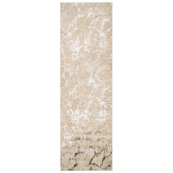 Pasillo Crystal Beige Dorado Moderno