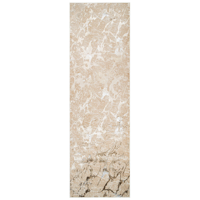 Pasillo Crystal Beige Dorado Moderno