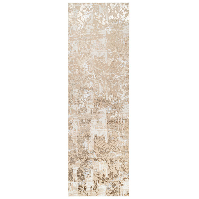 Pasillo Crystal Marrón Dorado Abstracto