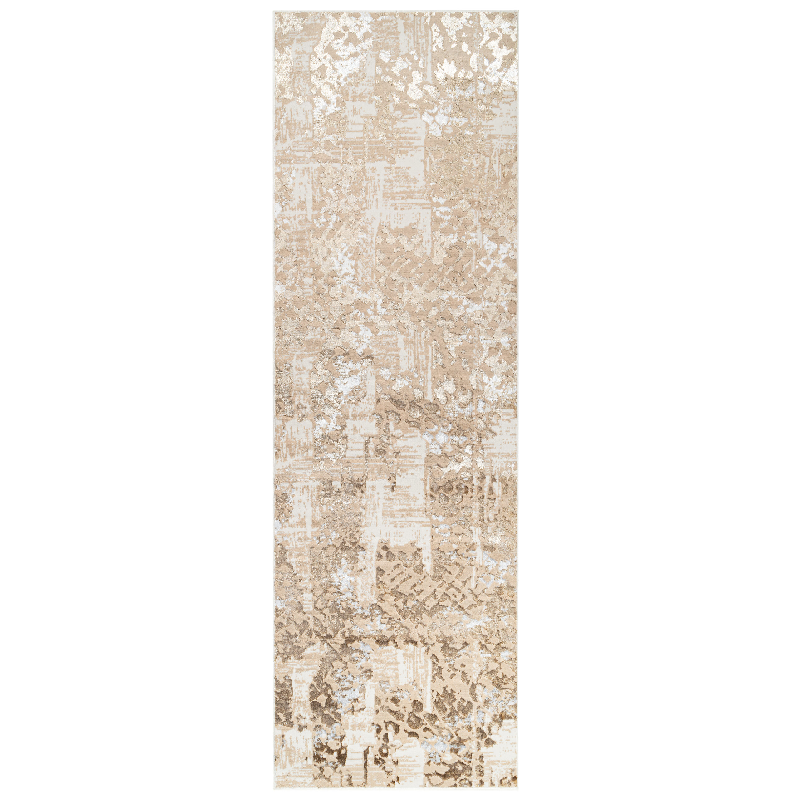 Pasillo Crystal Marrón Dorado Abstracto