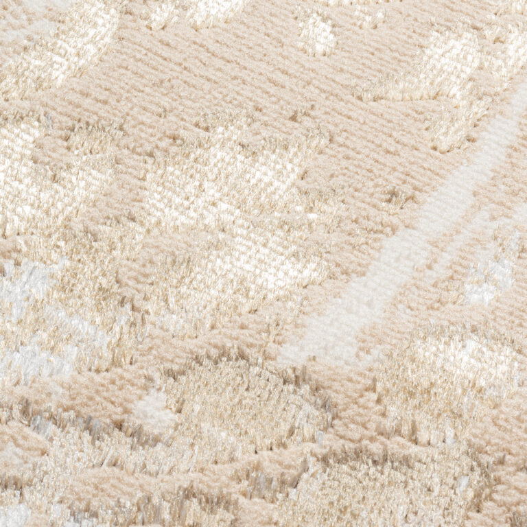 Pasillo Crystal Marrón Dorado Abstracto