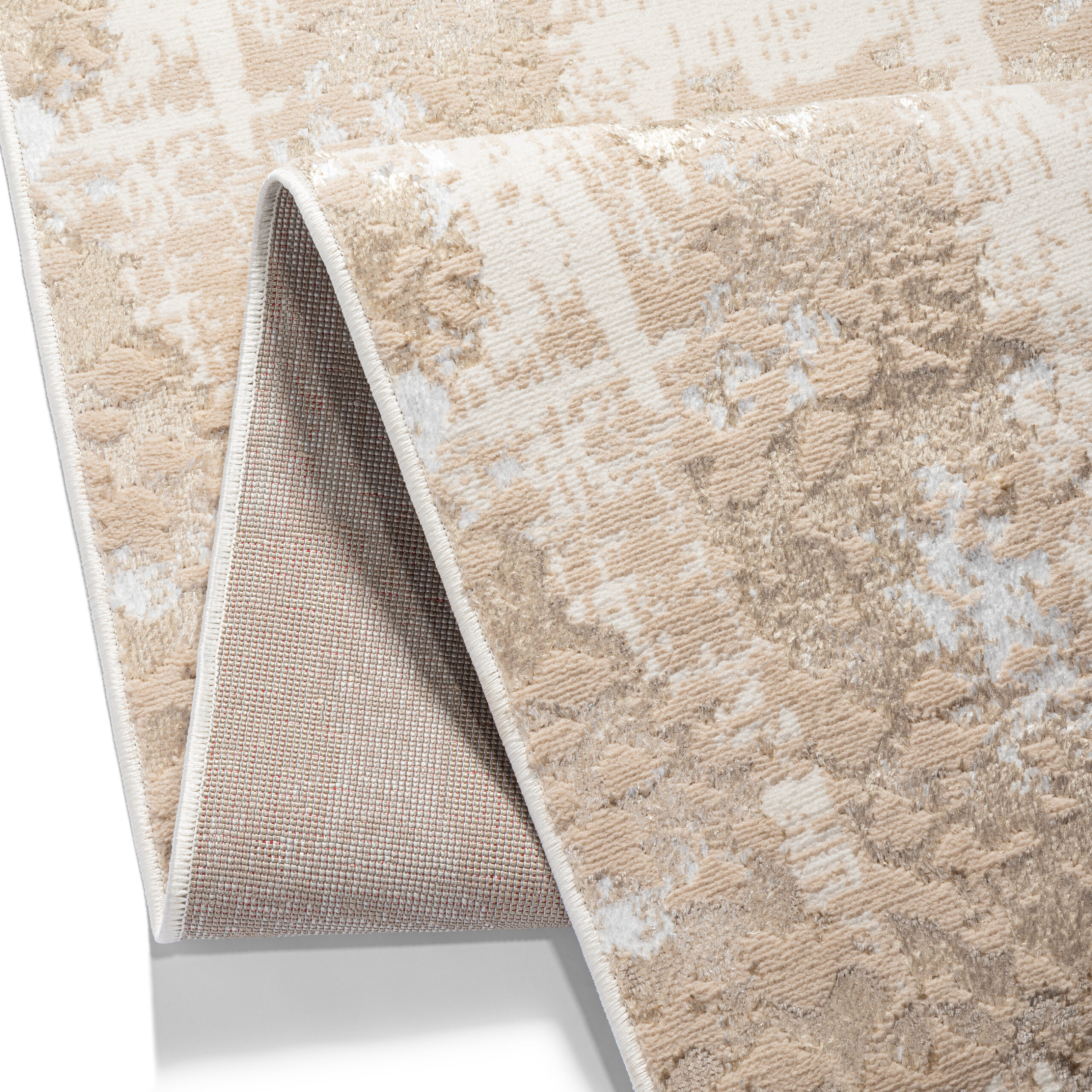 Pasillo Crystal Marrón Dorado Abstracto