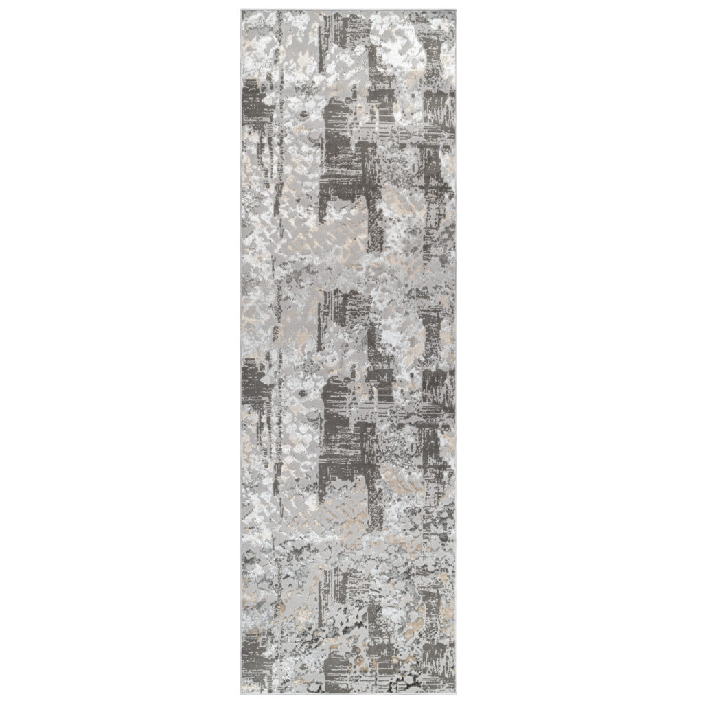 Pasillo Crystal Gris Oscuro Beige Abstracto