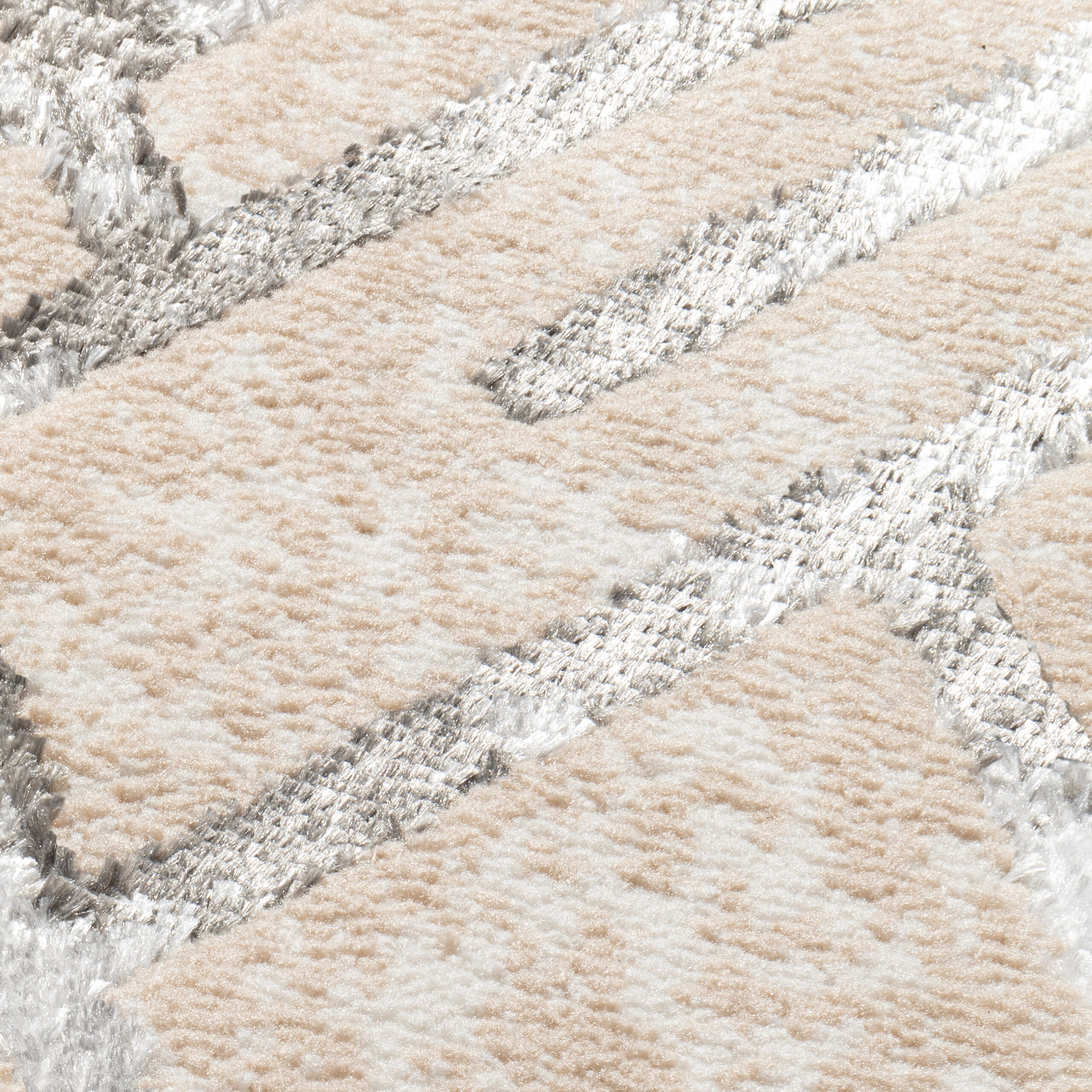 Pasillo Crystal Beige Gris Zigzag