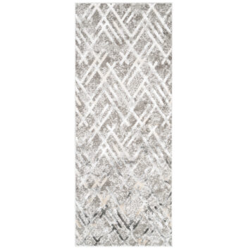 Pasillo Crystal Gris Beige Zigzag