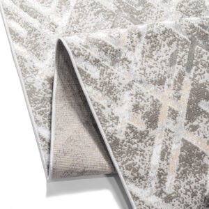 Pasillo Crystal Gris Beige Zigzag