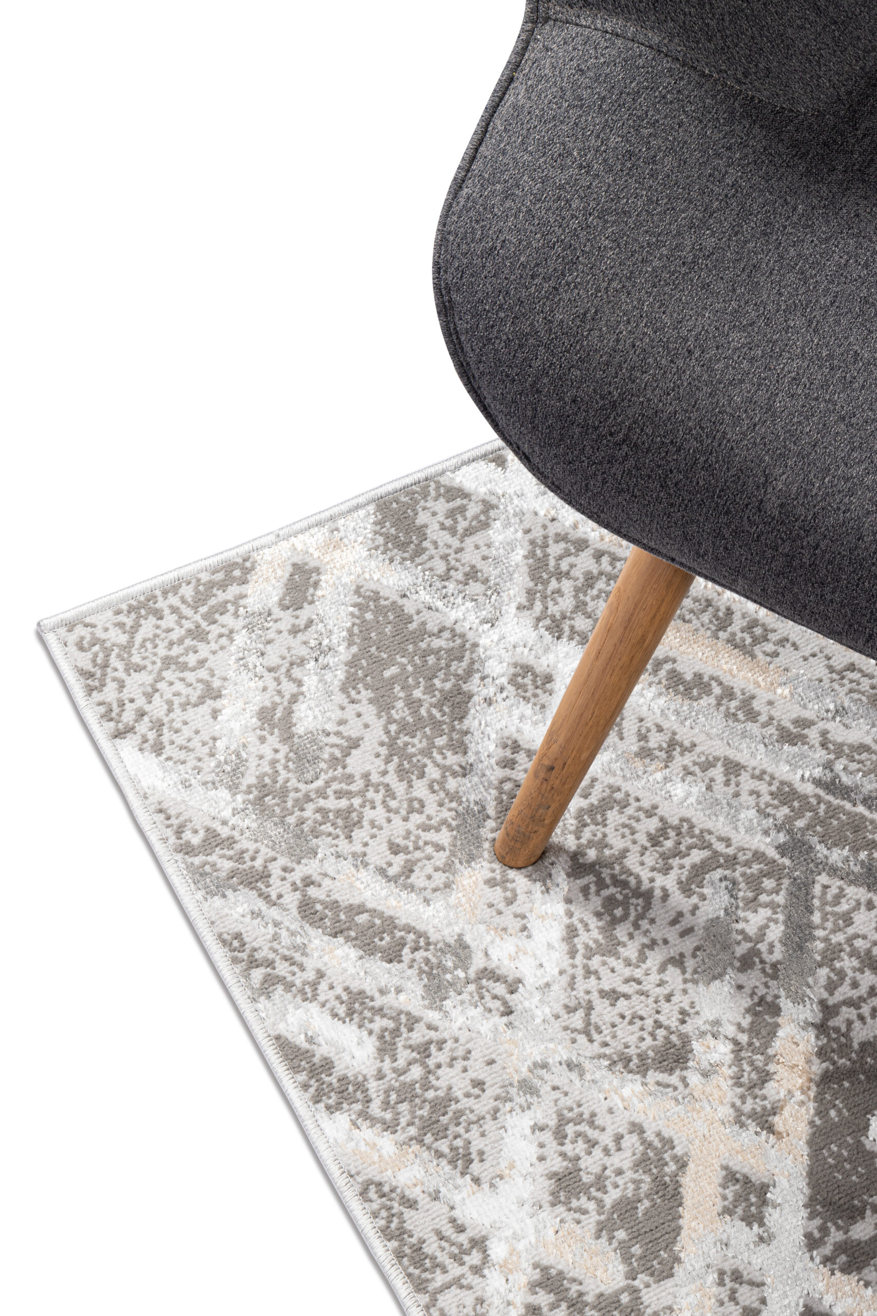 Pasillo Crystal Gris Beige Zigzag