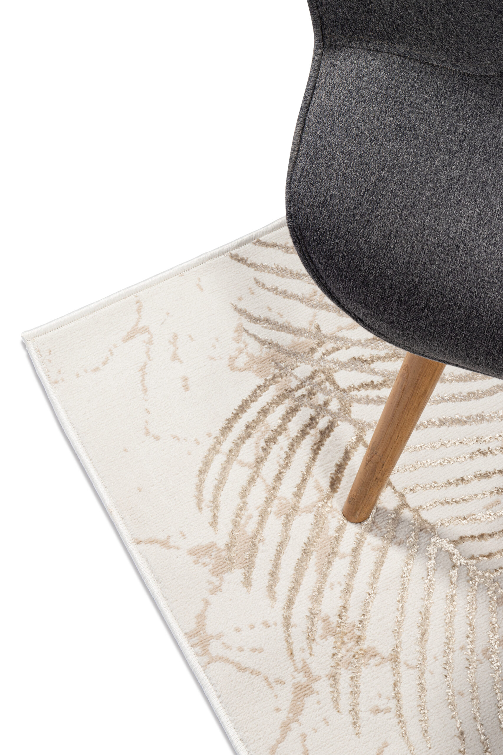 Pasillo Crystal Beige Verde Hojas