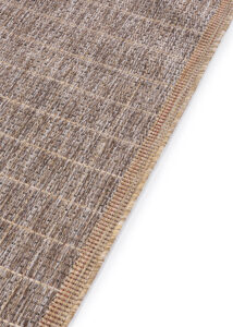 Alfombra de Exterior Yucana Marrón Beige Marco