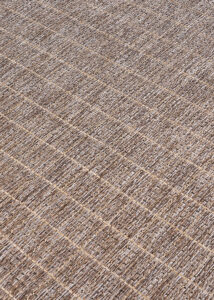 Alfombra de Exterior Yucana Marrón Beige Marco