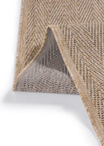 Alfombra de Exterior Yucana Beige Rayas