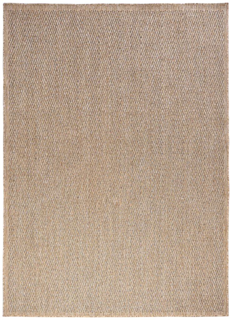 Alfombra de Exterior Yucana Beige Rayas