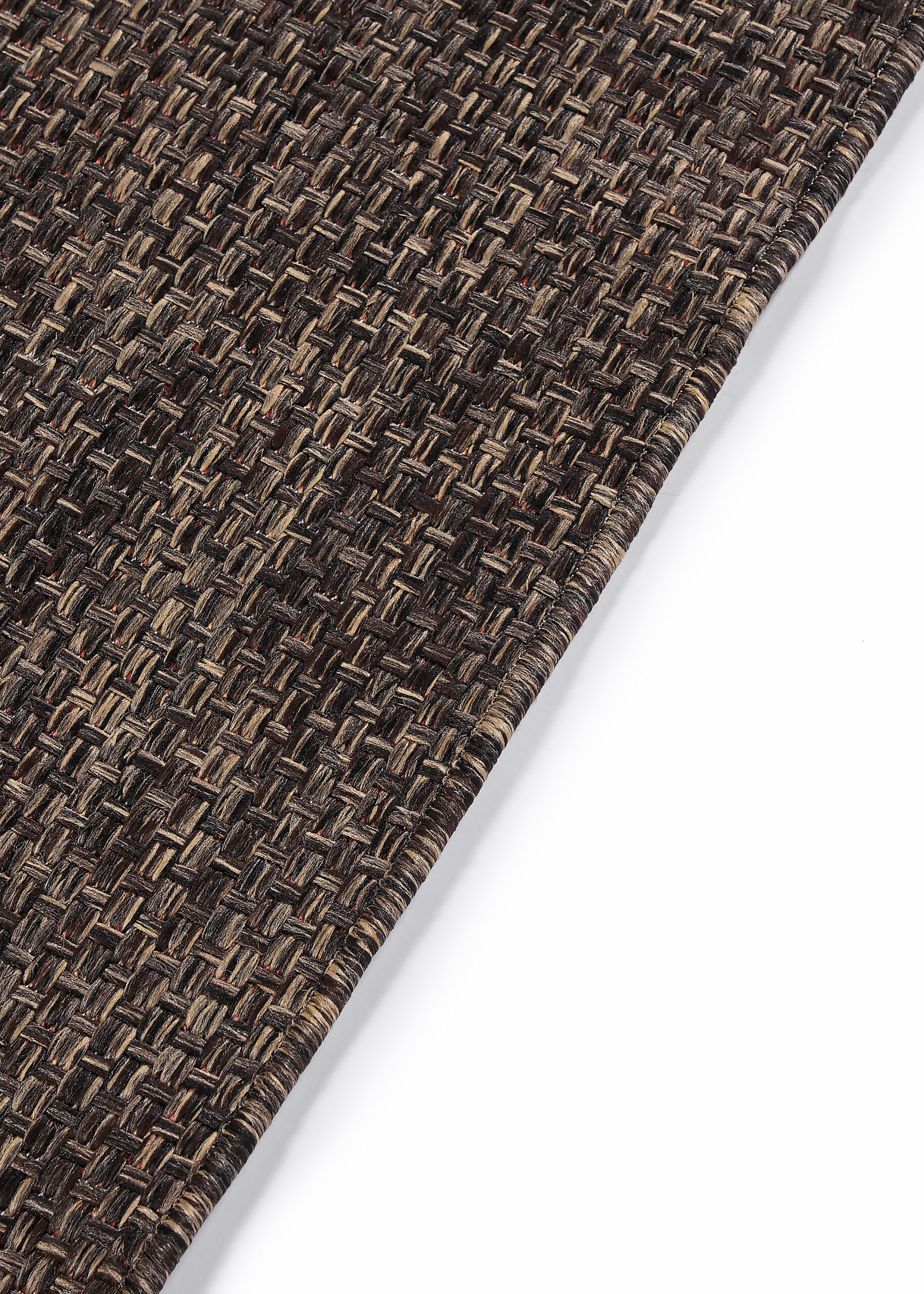 Alfombra de Exterior Yucana Marrón Oscuro