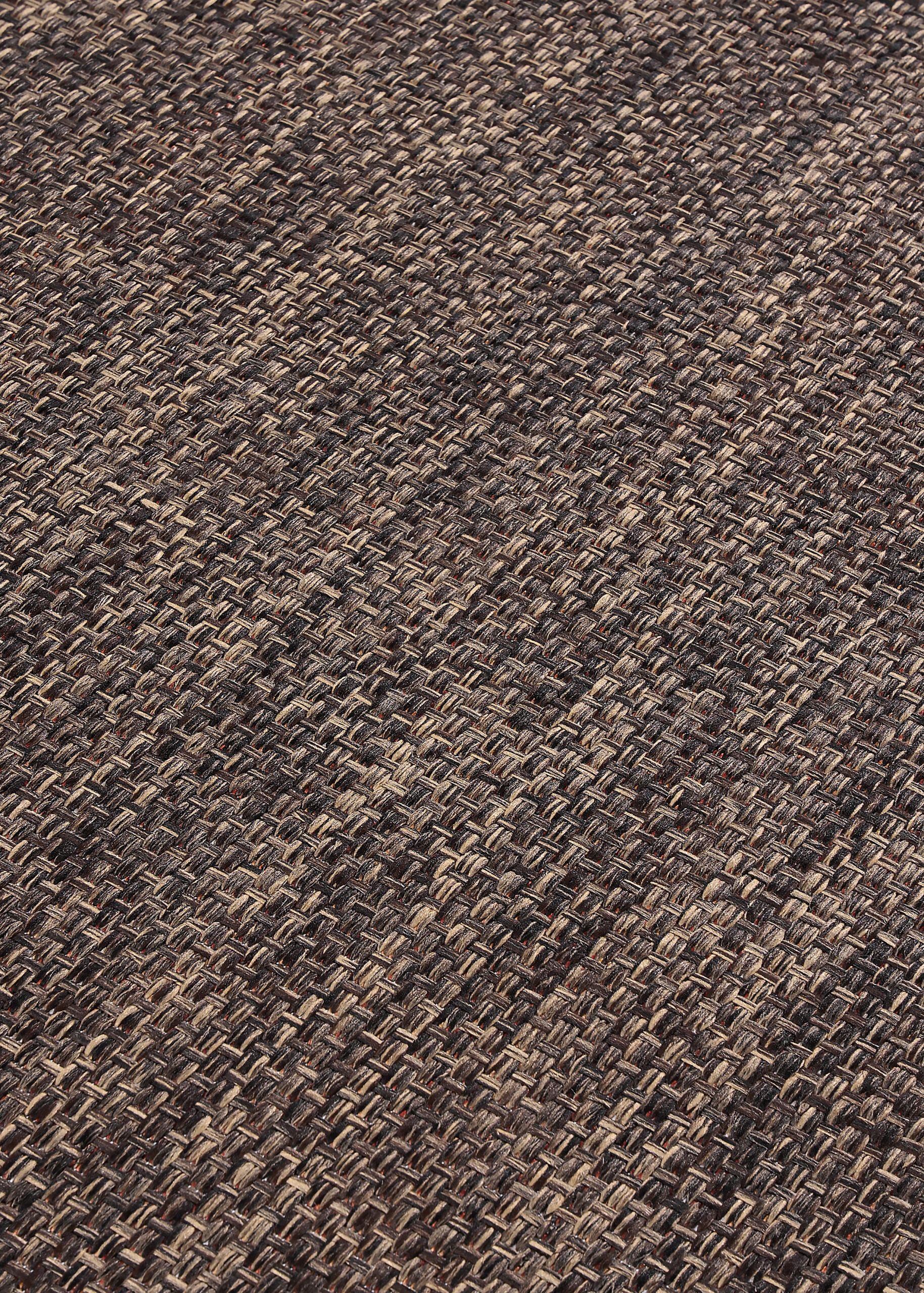 Alfombra de Exterior Yucana Marrón Oscuro