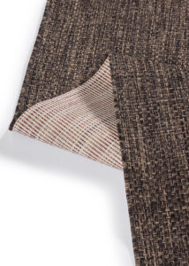 Alfombra de Exterior Yucana Marrón Oscuro