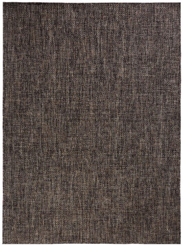 Alfombra de Exterior Yucana Marrón Oscuro