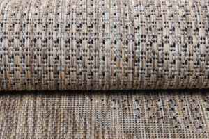 Alfombra Melissa Redonda Marrón Marco Indoor Outdoor