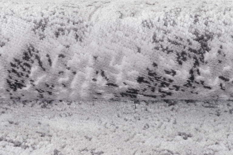 Alfombra Sky Redonda Gris Abstracto Vintage Moteado