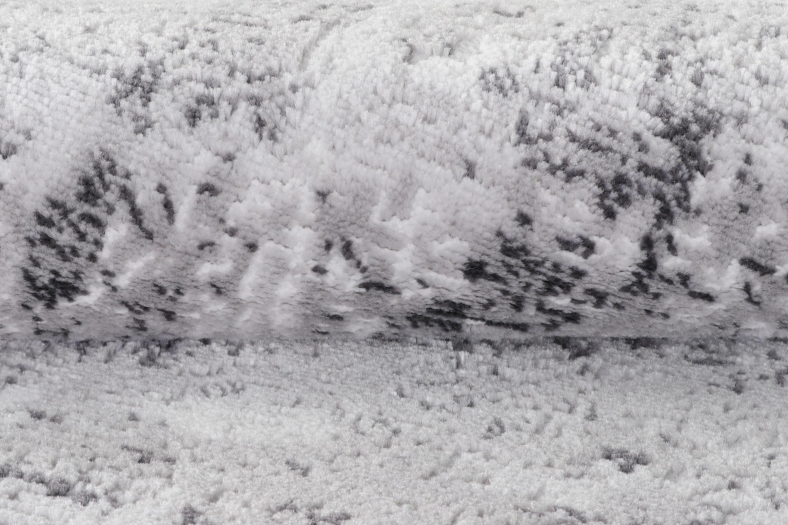 Alfombra Sky Redonda Gris Abstracto Vintage Moteado