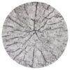 Alfombra Sky Redonda Gris Claro Moderno Madera