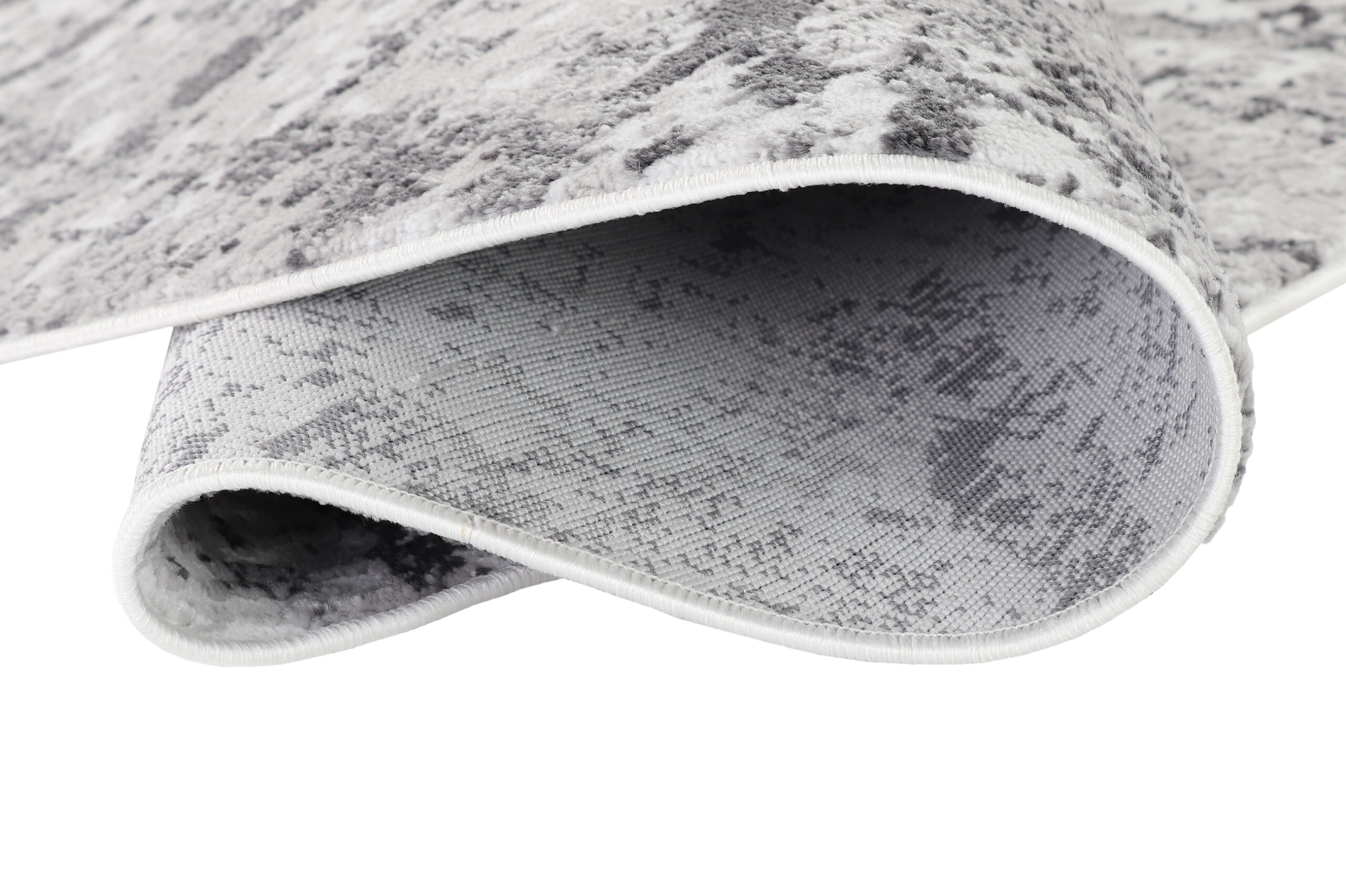 Alfombra Sky Redonda Gris Claro Moderno Madera