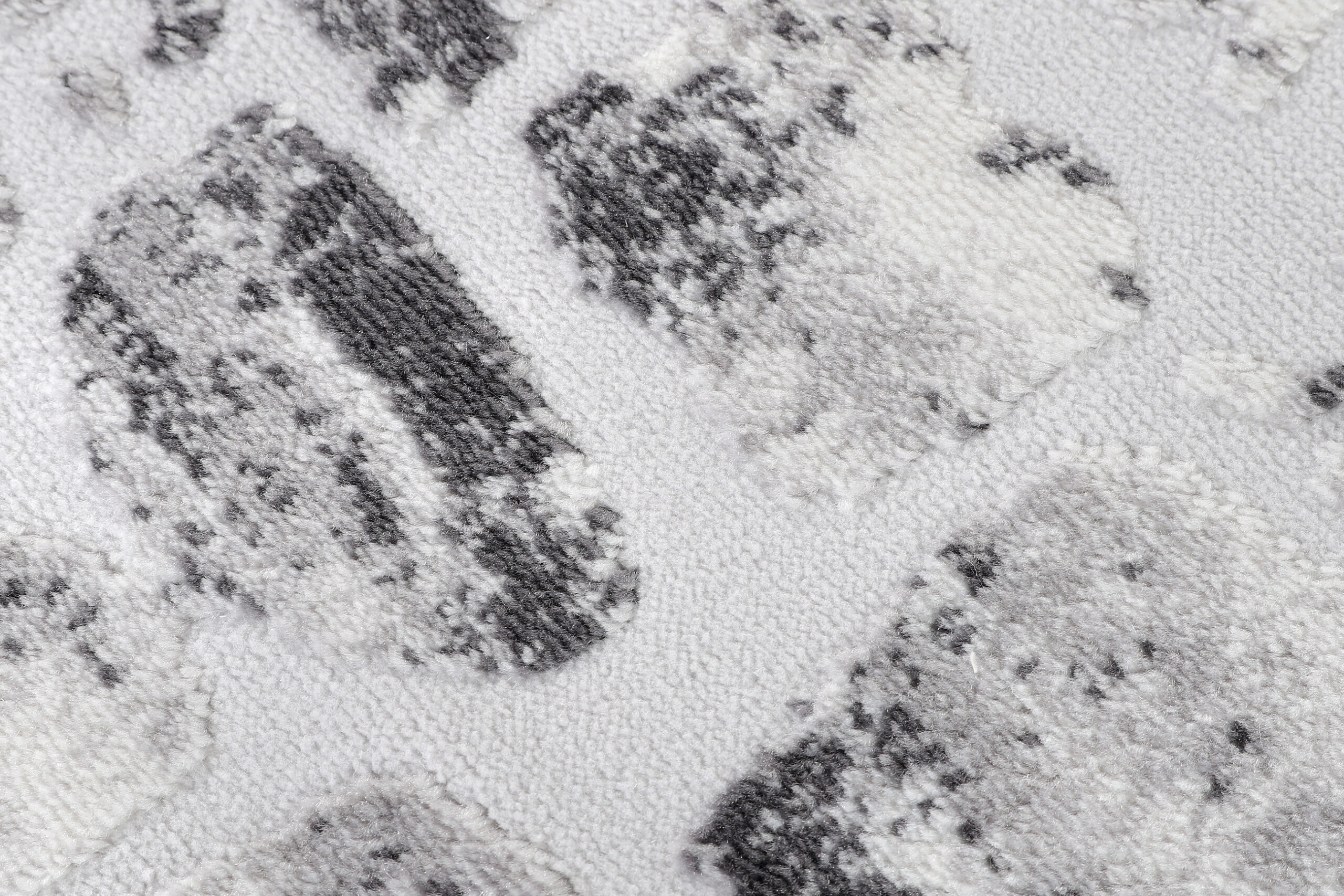 Alfombra Sky Redonda Gris Beige Abstracto Moteado