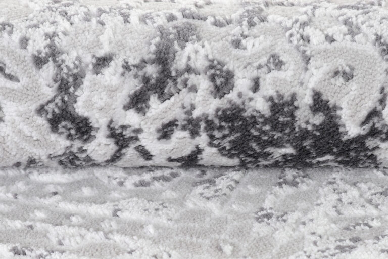 Alfombra Sky Redonda Gris Crema Vintage Ornamental