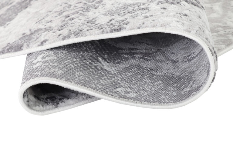 Alfombra Sky Redonda Gris Crema Vintage Ornamental