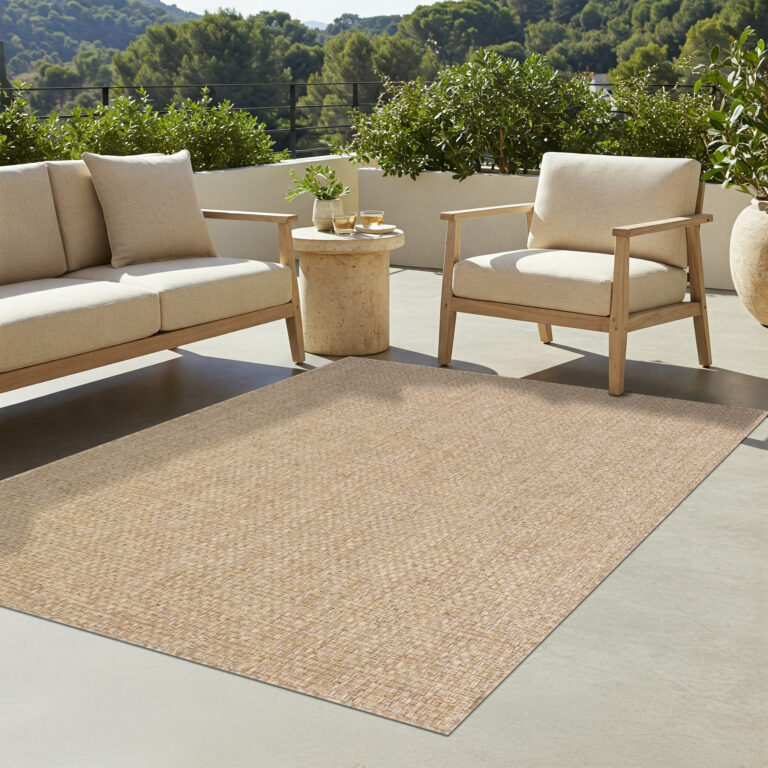 Alfombra Exterior Verano Beige
