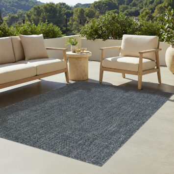 Alfombra Exterior Verano Azul