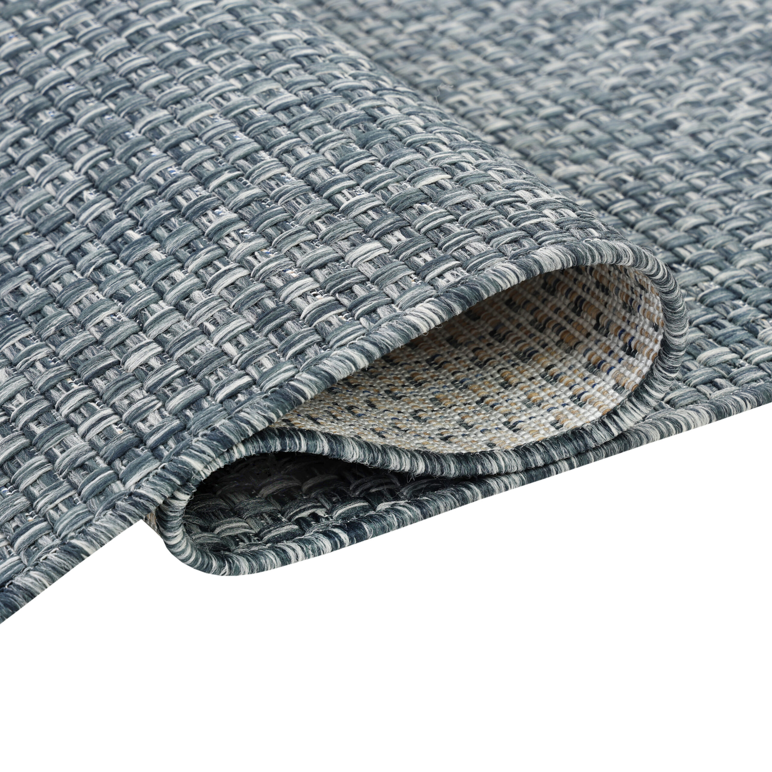 Alfombra Exterior Verano Azul