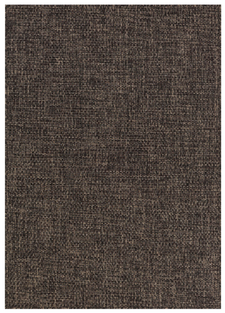 Alfombra Exterior Verano Marrón Oscuro