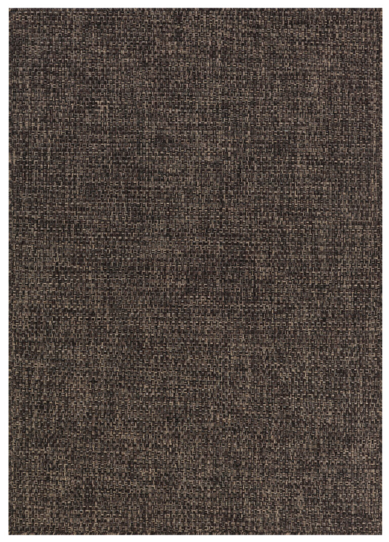 Alfombra Exterior Verano Marrón Oscuro