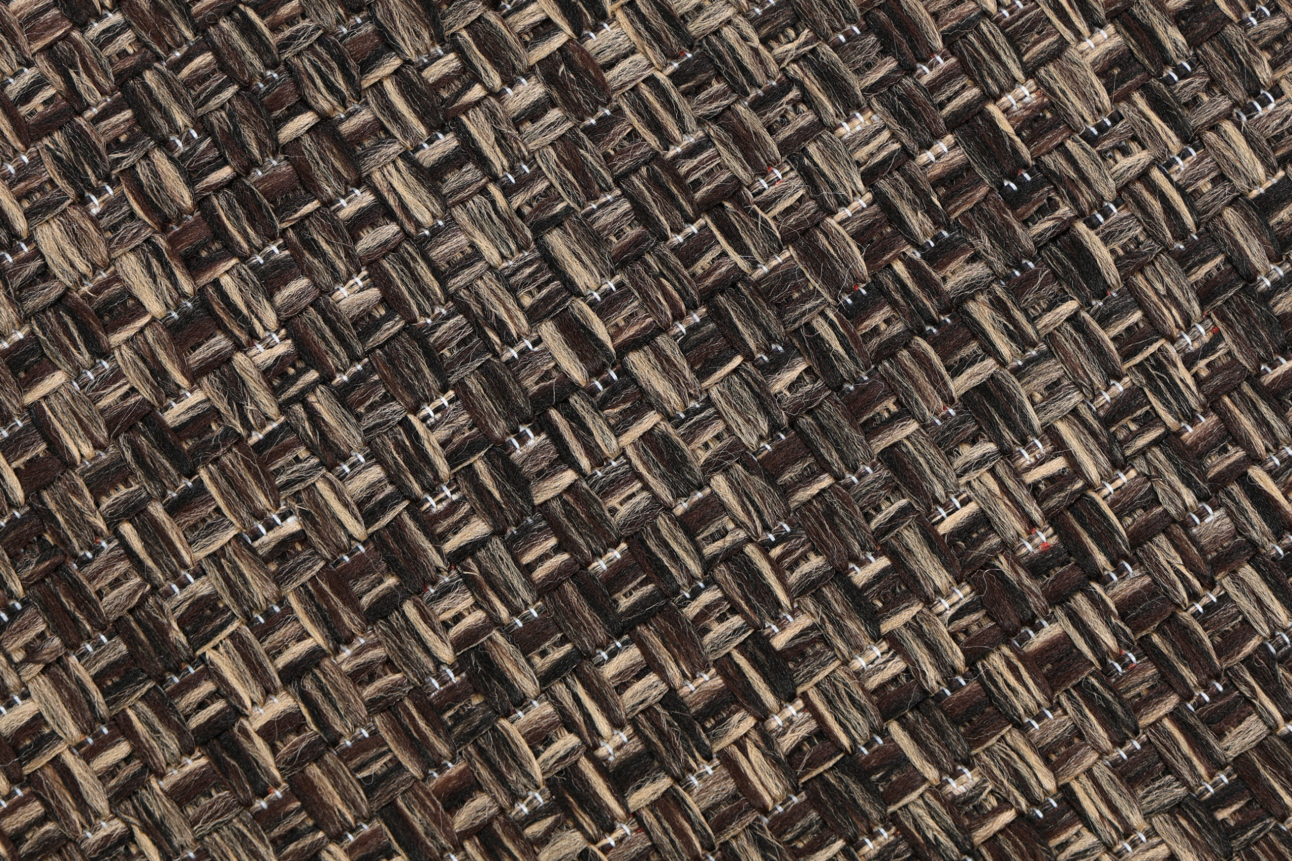 Alfombra Exterior Verano Marrón Oscuro