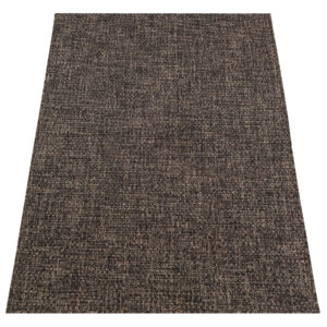 Alfombra Exterior Verano Marrón Oscuro