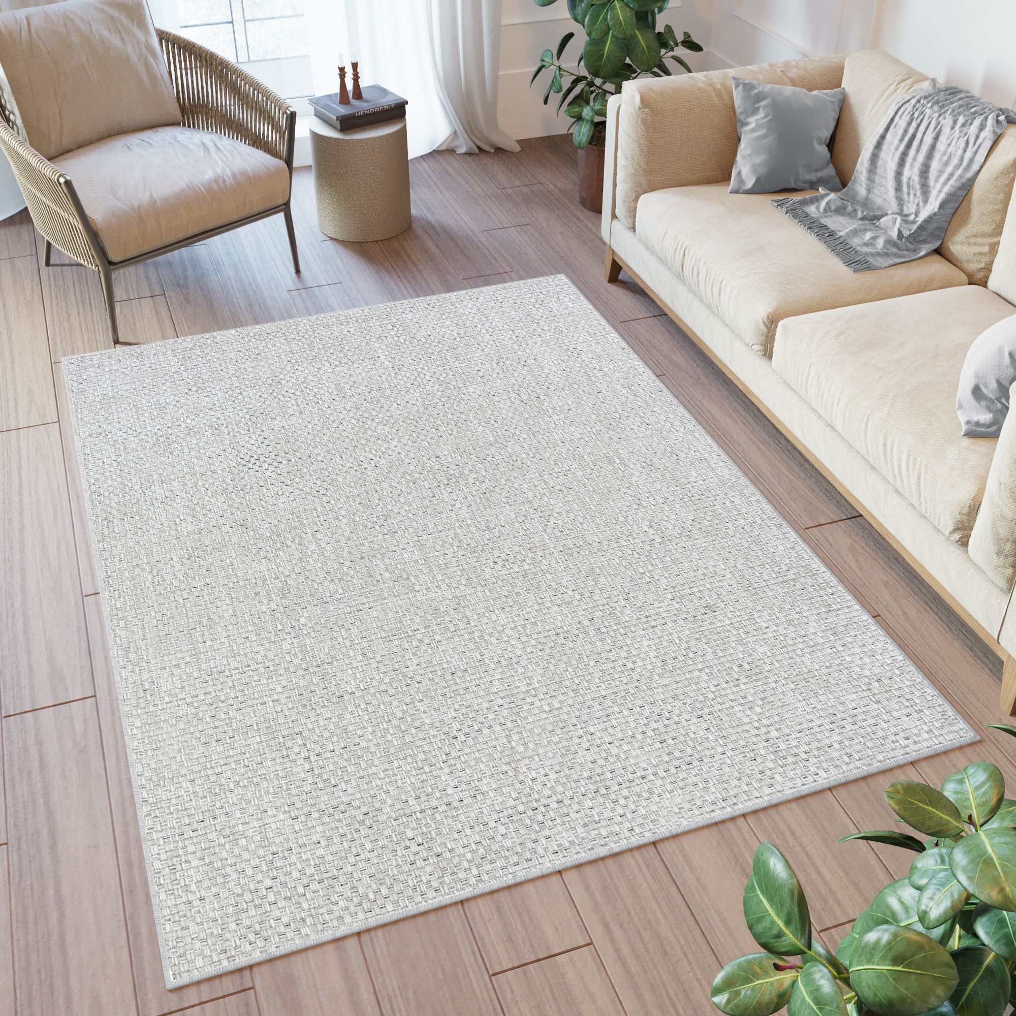 Alfombra Exterior Verano Gris