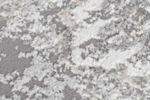 Alfombra Valley Redonda Gris Oscuro Floral Rozetón