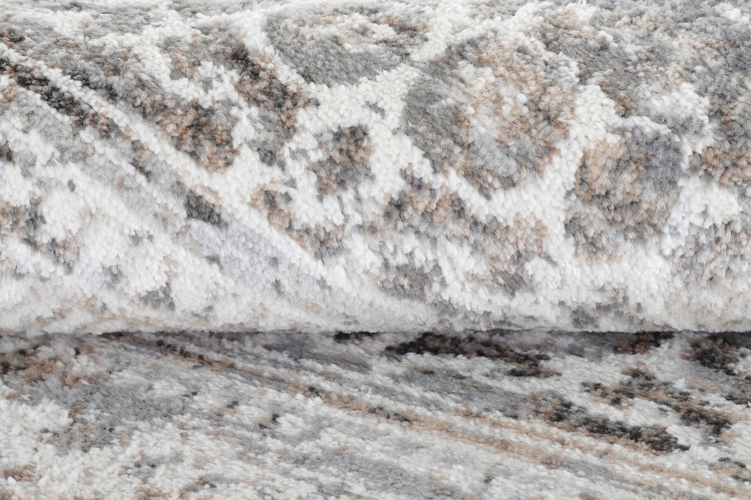 Alfombra Valley Redonda Gris Vintage Floral