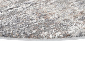 Alfombra Valley Redonda Gris Vintage Floral