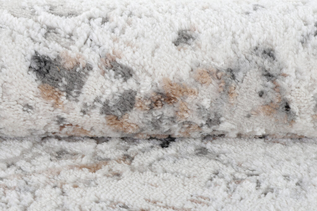 Alfombra Valley Redonda Gris Ornamental Vintage